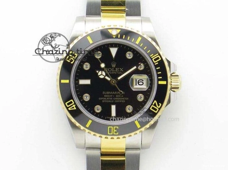 0127 Vintage Oyster Submariner No Date SS Black Dial On SS Bracelet A AllSeason 3851